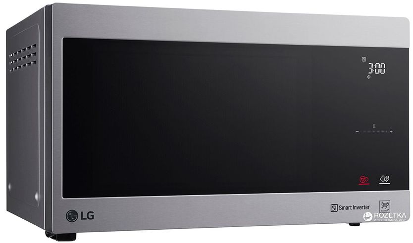 Микроволновка с грилем LG MH6595CIS , сеебристый