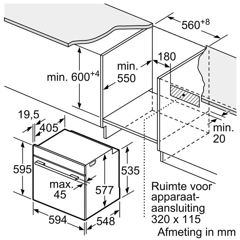 Bosch HRG675BS1, Сріблястий