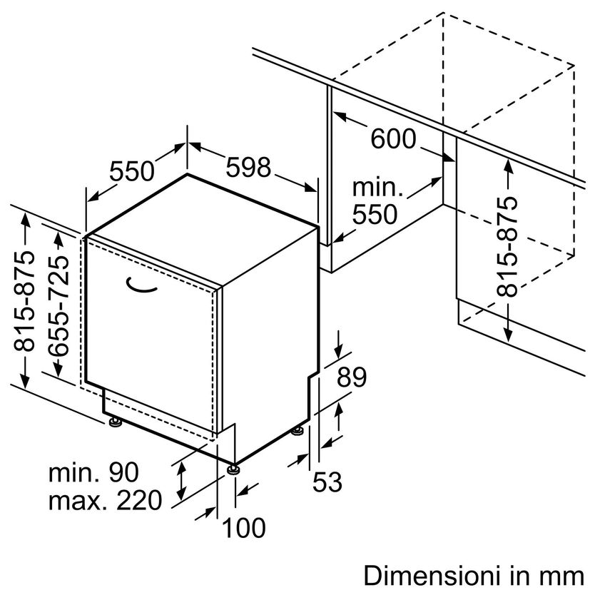 Bosch SMV68TX06E, Сріблястий